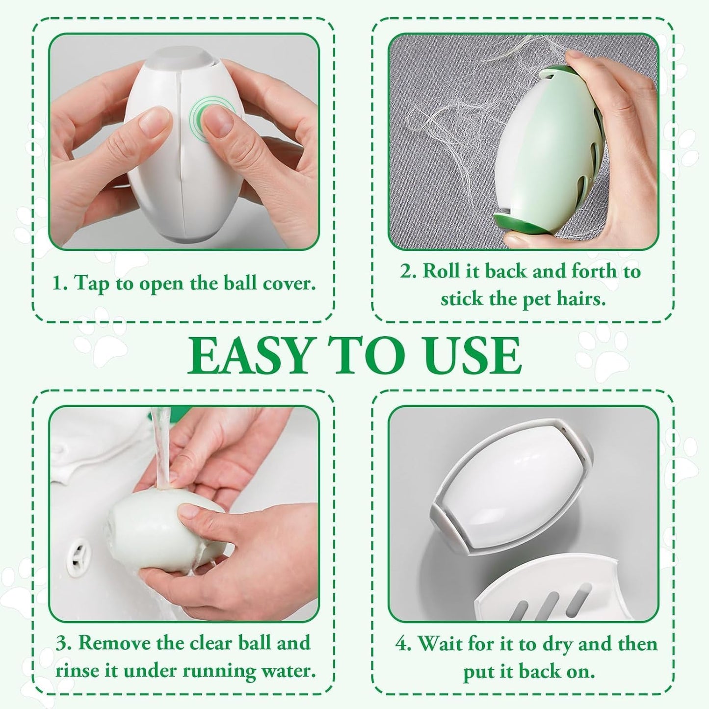 Reusable Hair Remover Roller for Dog & Cat