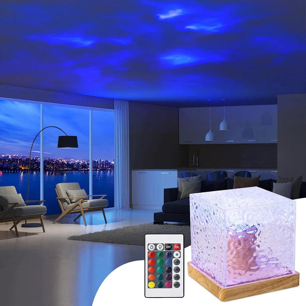 Water Ripple Night Light