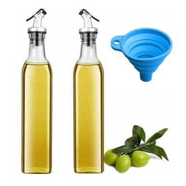Smart oil dispenser with measuring cup