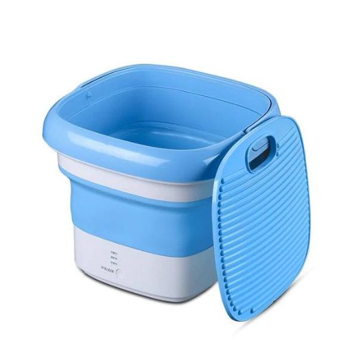 Portable clothes washer for small loads