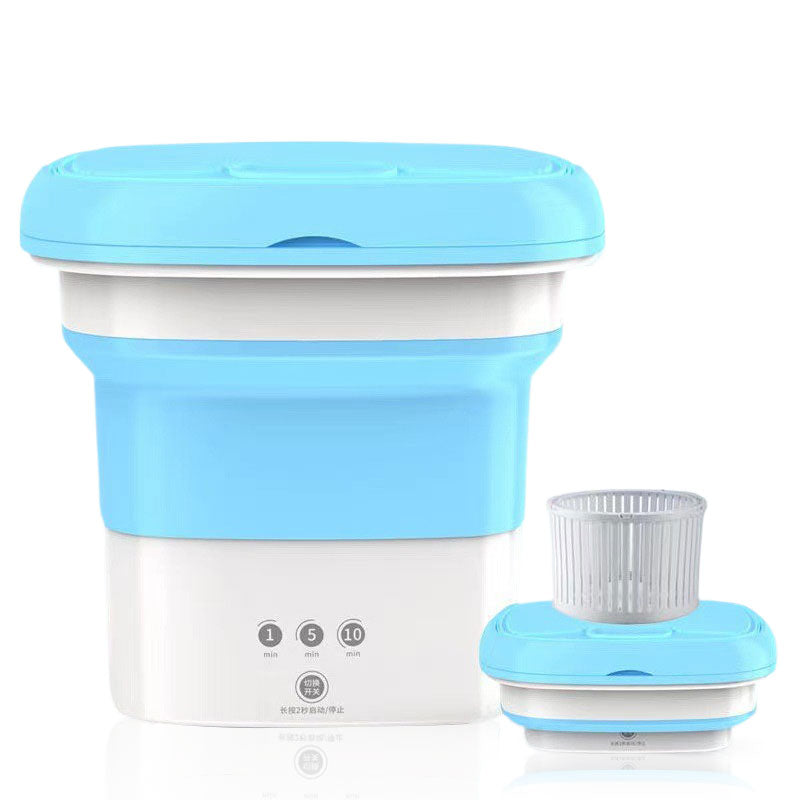 Collapsible laundry machine 