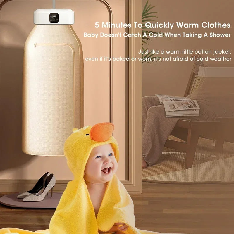 Compact Portable Dryer with UV Sterilization

