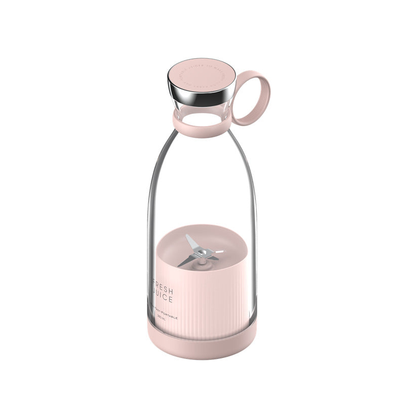 Portable USB Rechargeable Fruit Juicer Blender for Travel and Home Use

