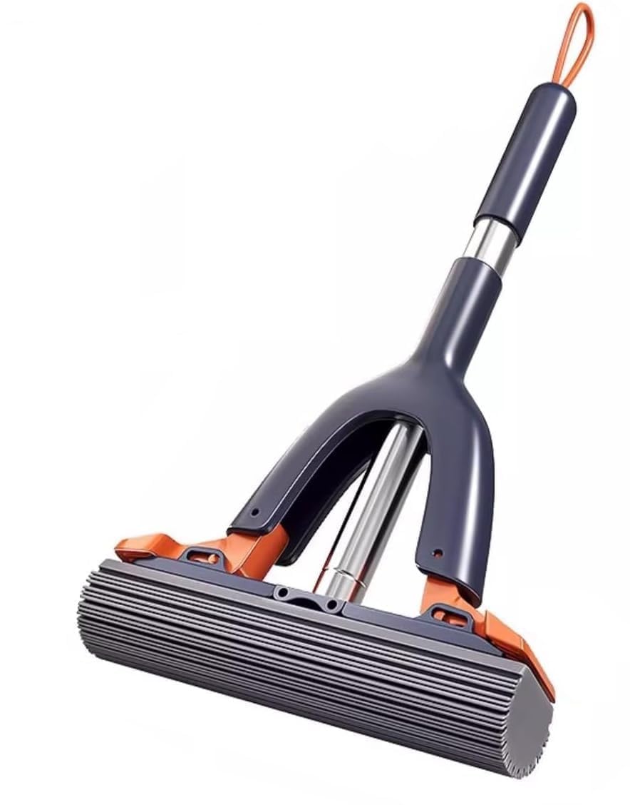 Mini Self-Squeeze Foldable Mop for Compact Cleaning

