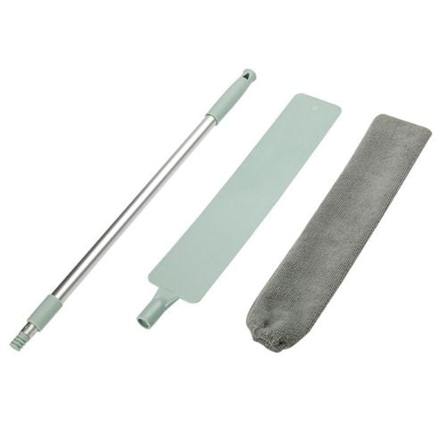 Slim Retractable Duster for Narrow Gaps and Corners

