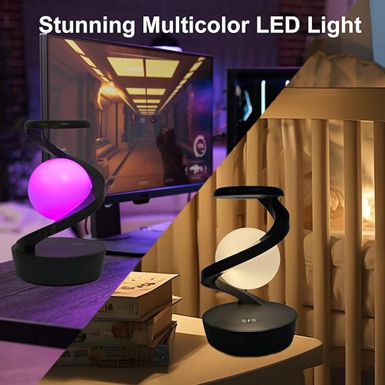 RGB Spiral Desk Lamp