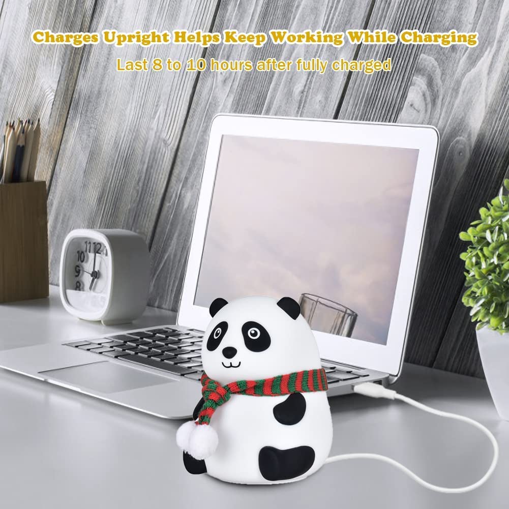 Silicone Panda Lamp