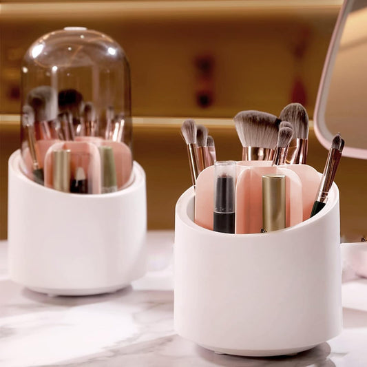 360 Rotating Makeup Brush Holder