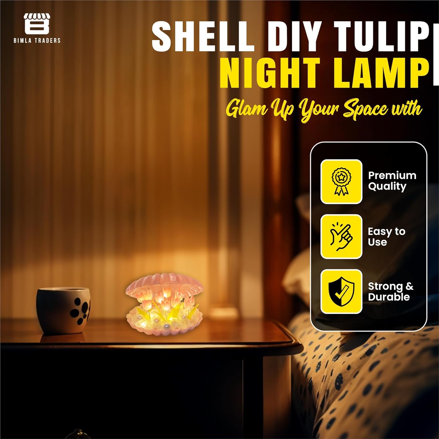 “Aesthetic USB powered night lamp – House of Misha”