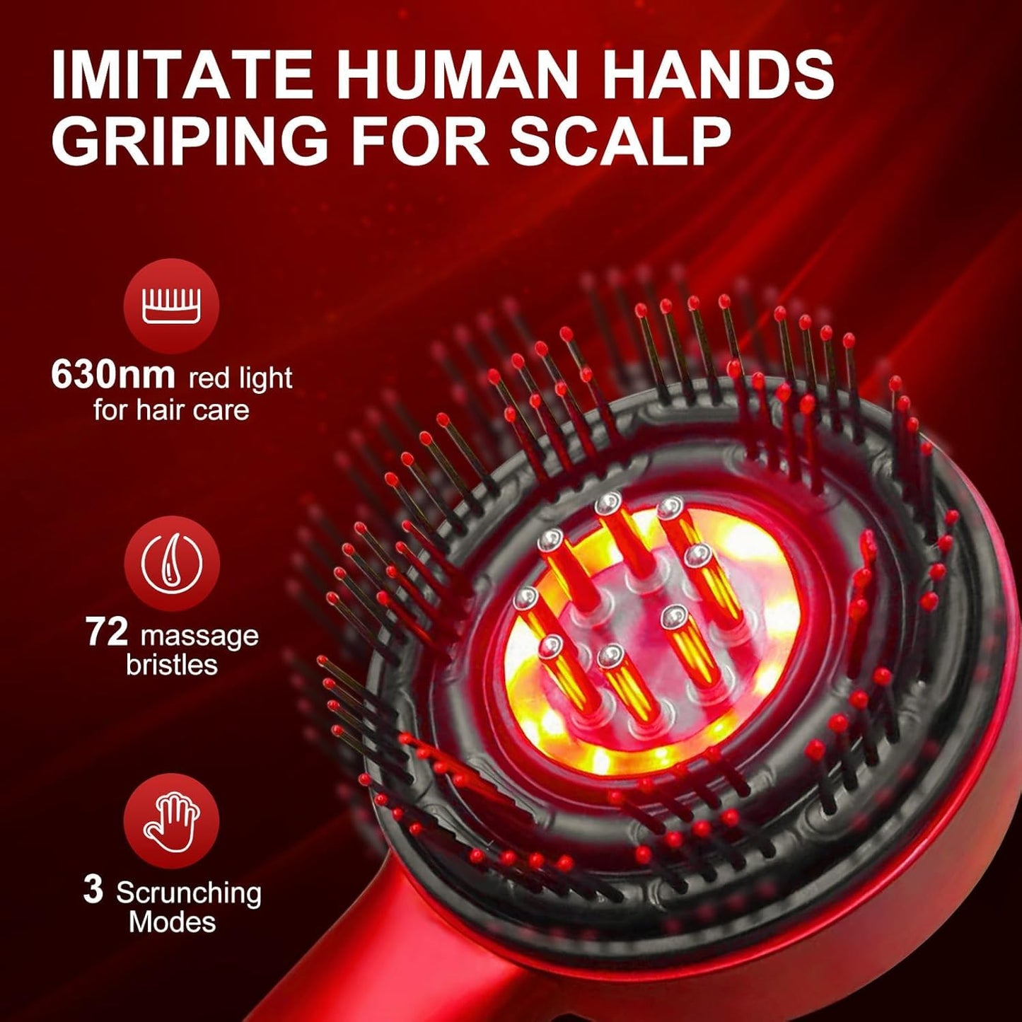 3 In 1 Head Scalp Massager