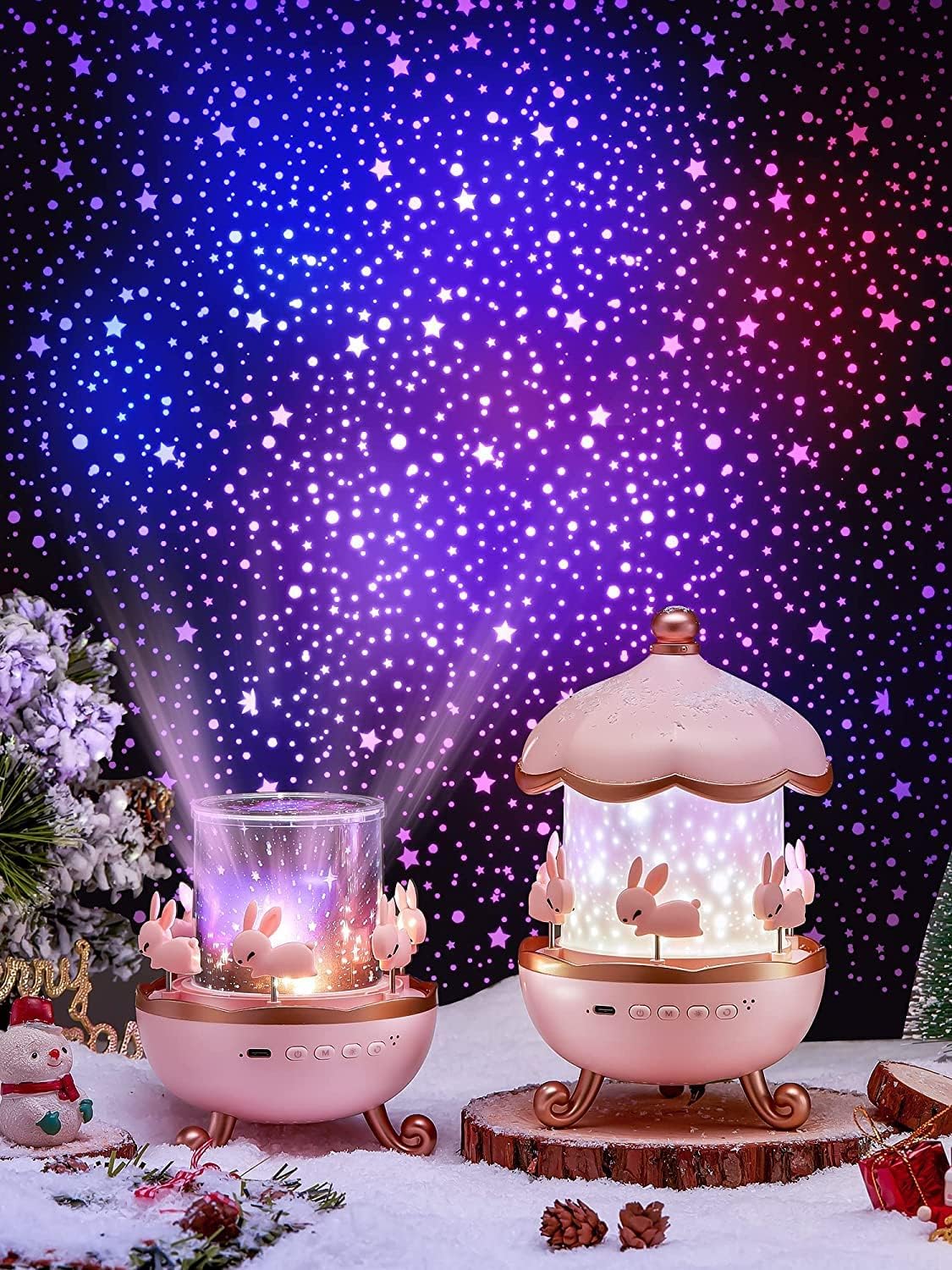 Rabbit Night Light Projector