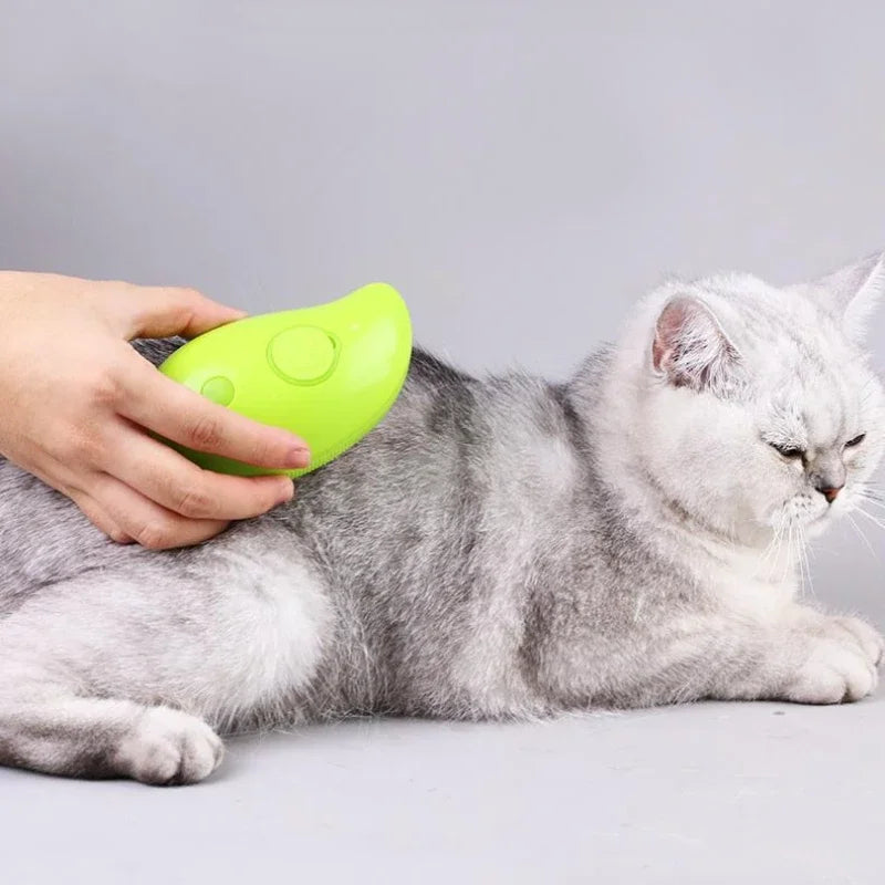 Relaxing cat grooming tool


