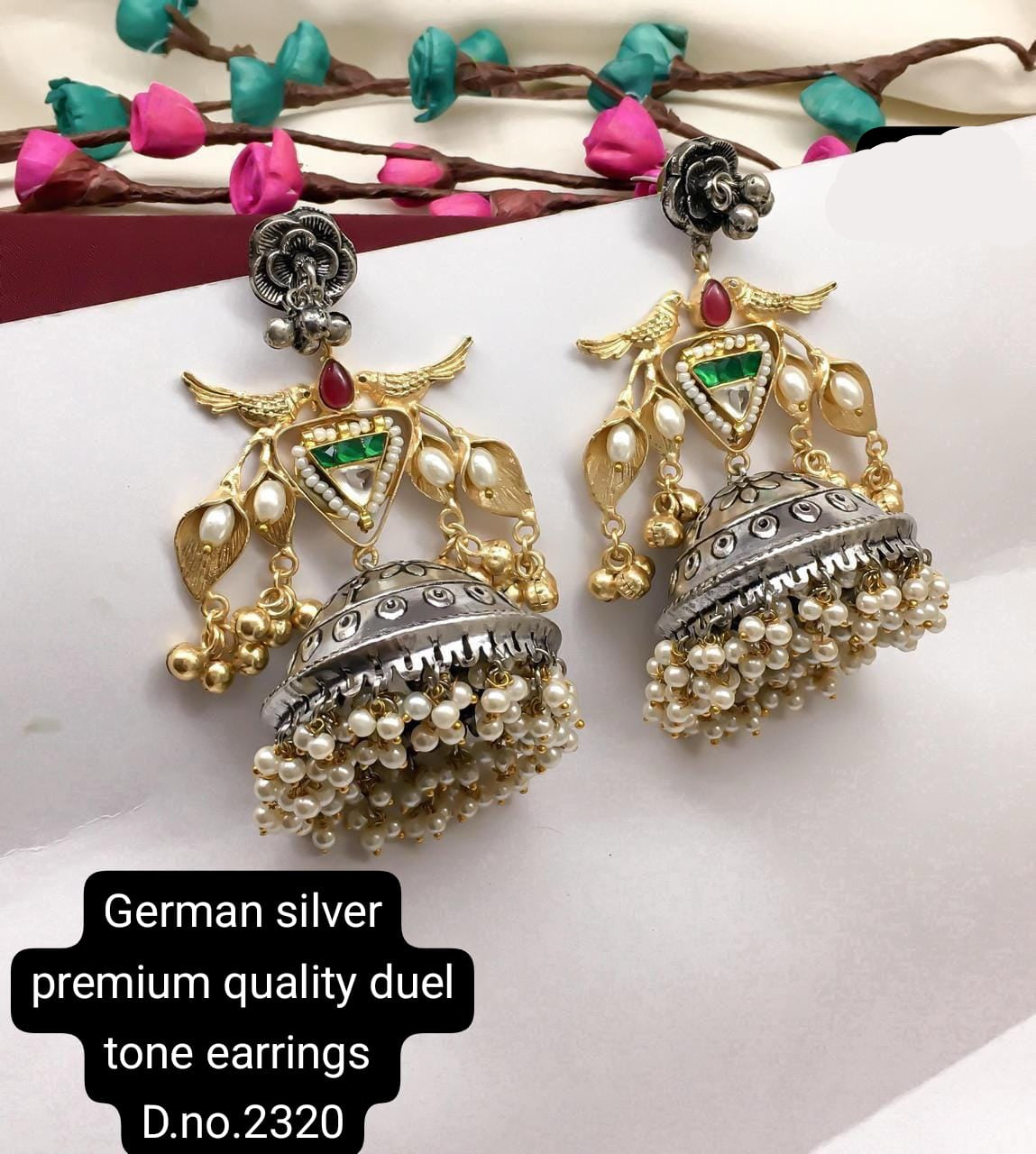 German Silver Premium Earrings