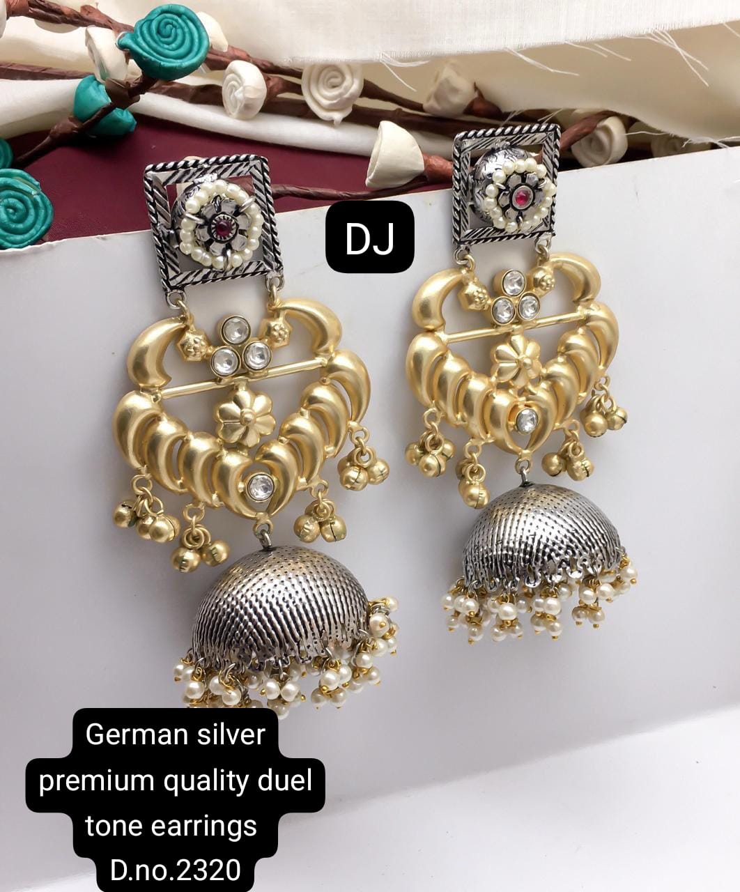 German Silver Premium Earrings