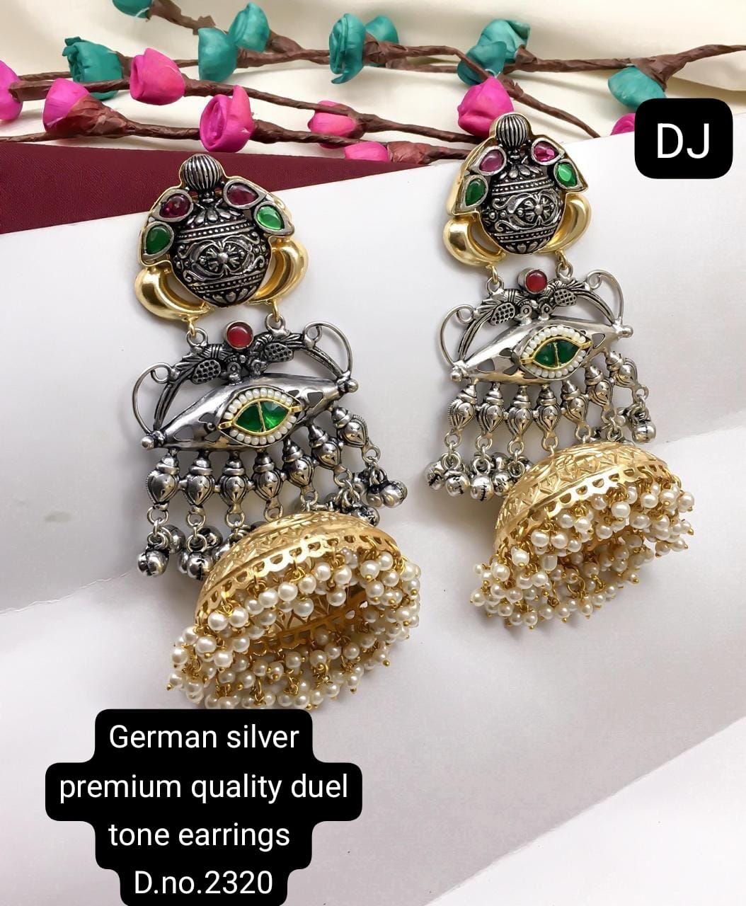German Silver Premium Earrings