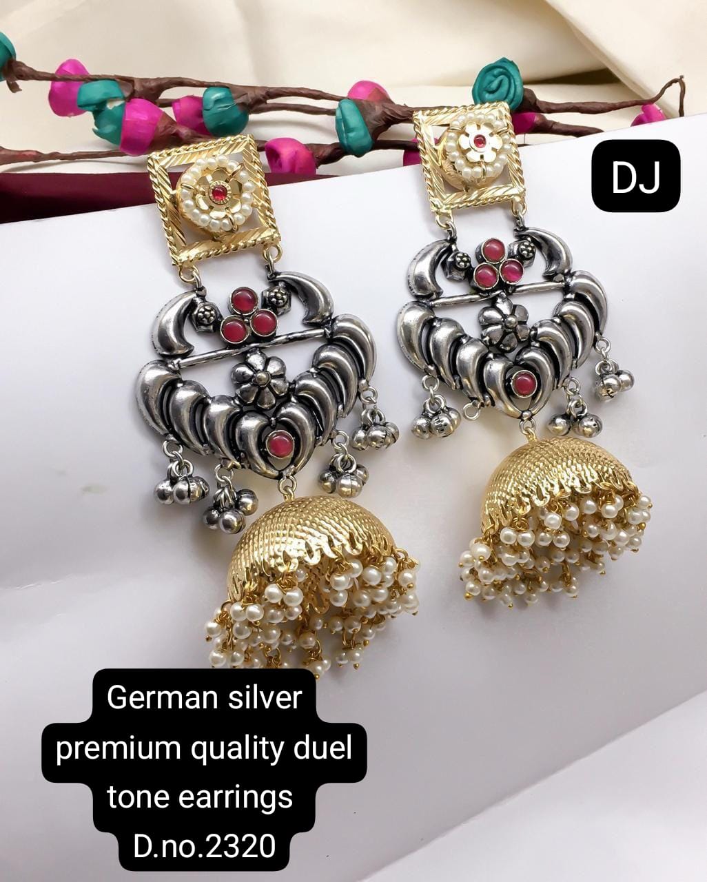 German Silver Premium Earrings