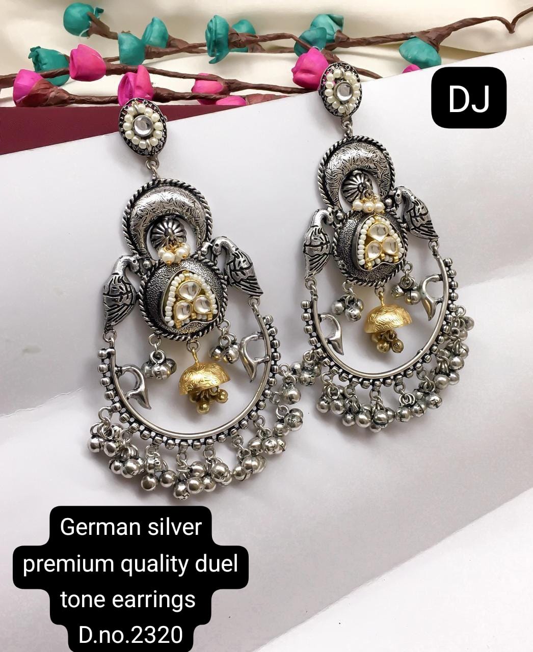 German Silver Premium Earrings