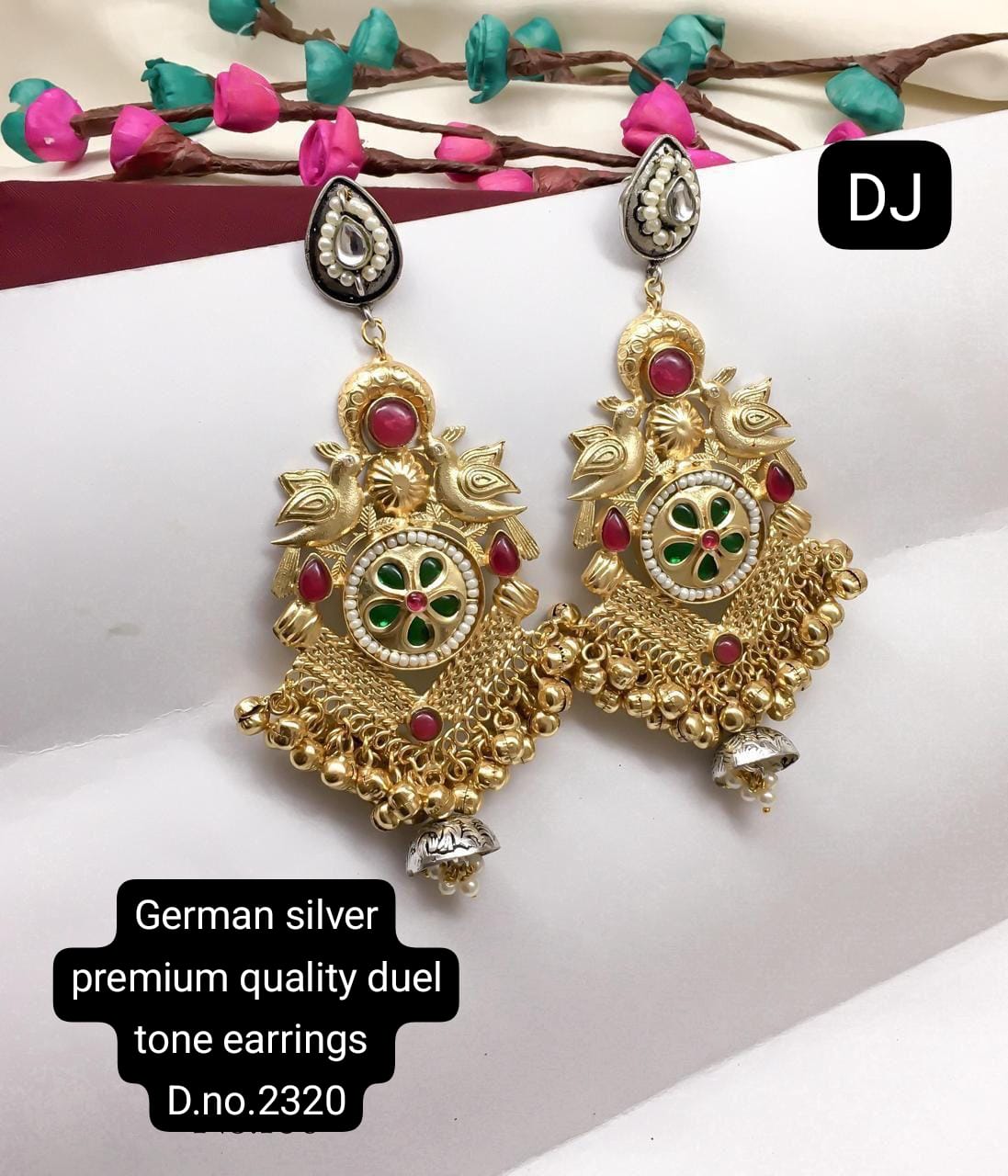 German Silver Premium Earrings