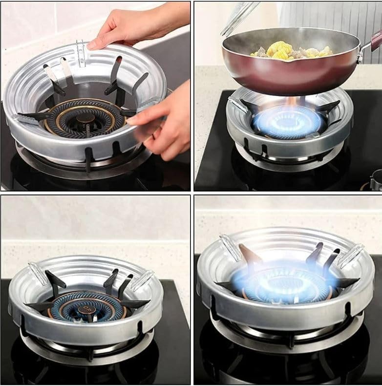Gas Saver for Kitchen Stove (Pack of 2)